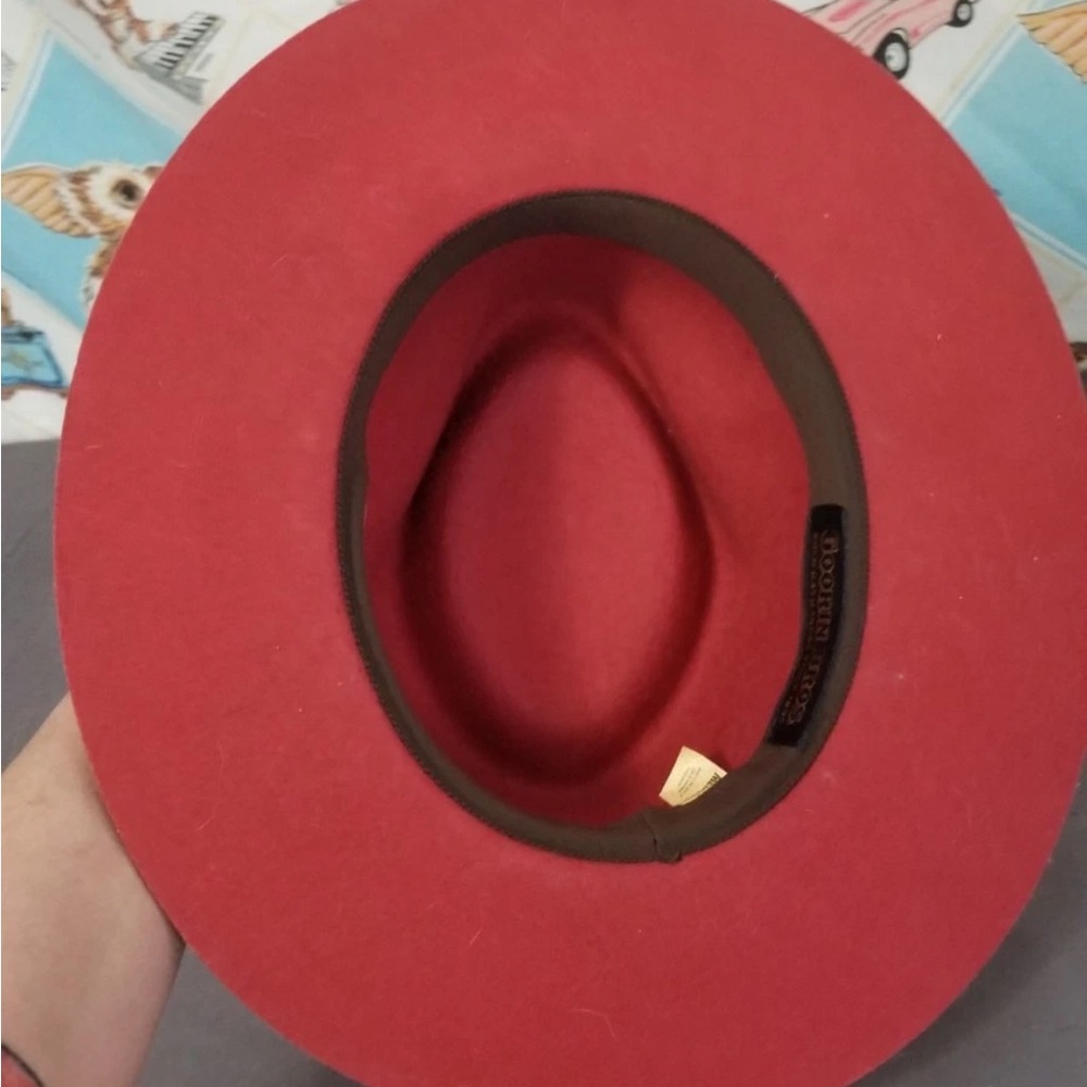 Goorin Bros Red Wool hat